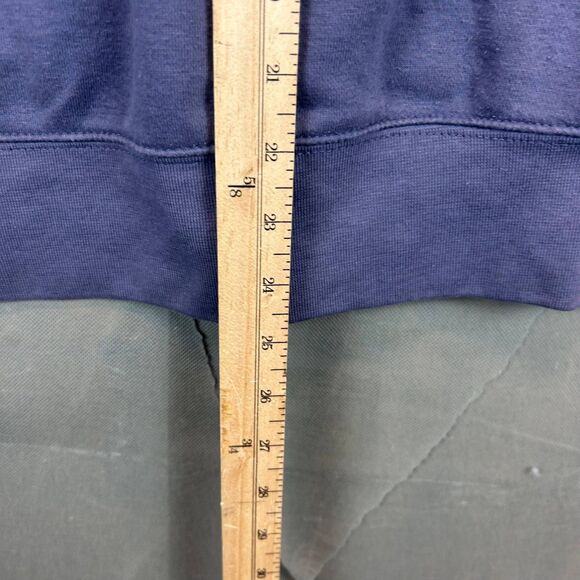 Connecticut Grey Whale Outfitters Hoodie Mens M Blue Graphic Pullover Sweatshirt - Picture 5 of 6